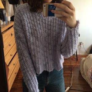 Fuzzy sweater